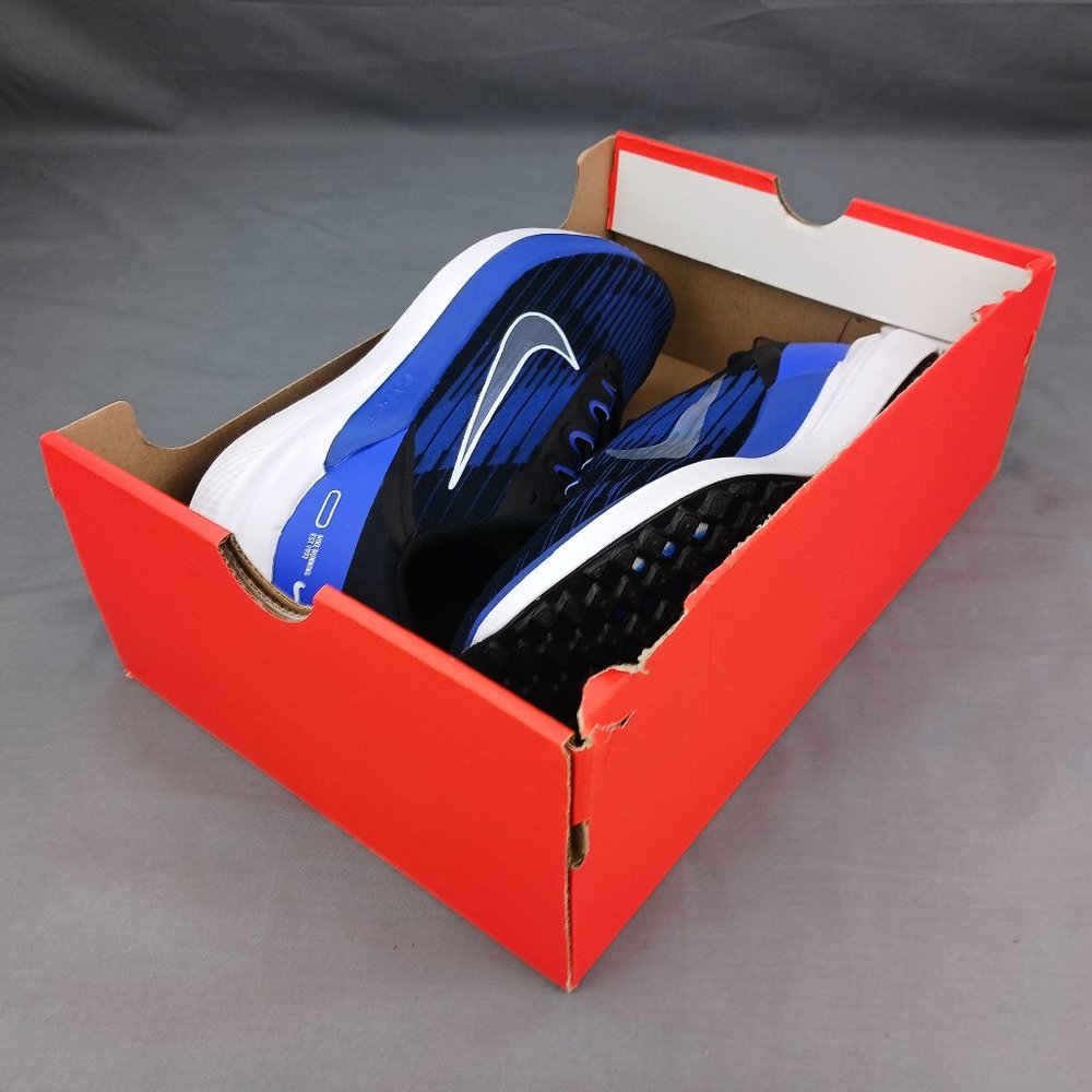 Nike Air Winflo 9 Low Men's Running Shoes Black Blue White DD6203 004 Sizes 8-12 - Picture 9 of 10
